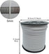5mm Suede Cord, 50 Yards Suede Lace Faux Leather Cord for Bracelet Necklace Beading DIY Crafts Thread(White)...