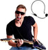 Fake Headset, Rockstar Costume Cosplay Accessories for Men and Women, Hippie Singer Headphone Props Birthday Party Supplies Halloween for Kids and...