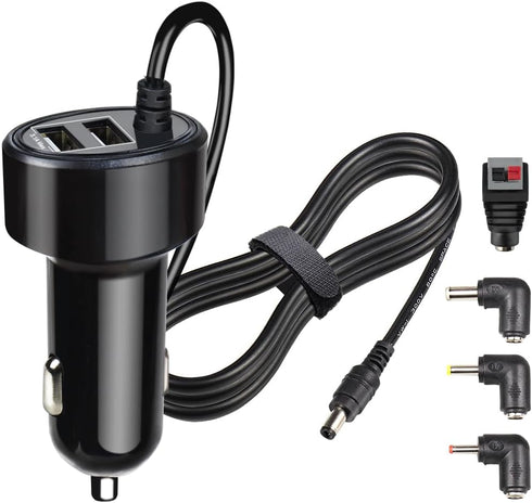 FouceClaus 12V Car Charger Adapter for Portable DVD Player, Replacement Car Cigarette Cord for RCA, Philips, DBPOWER, Sylvania, APEMAN DVD Player,...