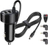 FouceClaus 12V Car Charger Adapter for Portable DVD Player, Replacement Car Cigarette Cord for RCA, Philips, DBPOWER, Sylvania, APEMAN DVD Player,...