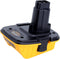 DCA1820 Adapter Compatible with Dewalt 18V Battery Tools, Compatible with Dewalt 20V Max Lithium Battery DCB203 DCB204 to 18V XRP NiCad NiMh Batte...