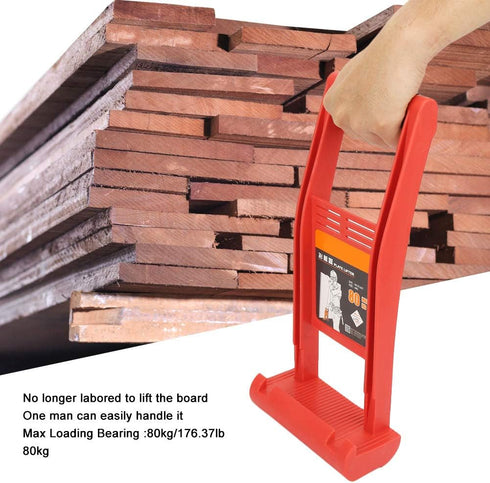 Drywall Carrier, Drywall Carrying Handle Lift and Carry Panel Mover with 176 lbs Load, Plastic Panel Carrier Tool for Plywood, Glass Board, Plaste...