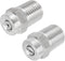 uxcell 304 Stainless Steel Pressure Washer Nozzle, 1/4NPT Thread Spray Tip, 0 Degree and 40 Degree, 1.2mm Orifice Diameter 1 Set...
