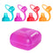 ChooMee SoftSip Food Pouch Tops | 4 Colors + Purple case | Prevent Spills and Protect Childs Mouth...
