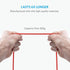 Anker USB C Cable, Powerline+ USB-C to USB 3.0 Cable (6ft), High Durability Type C Braided Charging Cable Compatible with Samsung Galaxy S10, S9, ...
