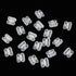 Chain Connectors, Clear Plastic Roller Shade Bead Chain Connector Replacement Vertical Roman Roller Blind Ball Chain Cord Connector Clips, Pack of...