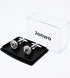 Hollow Out Twist Knot Shape Men's Cufflinks In Gift Case Silver / 14K Gold Plated Cufflinks for Men Jewelry for Wedding Party Business Birthday An...