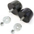 ELITEWILL 2 PC Hood Bumper Stops Fit for Jeep Wrangler 1987-2016 Cushion Stoppers Black Rubber...