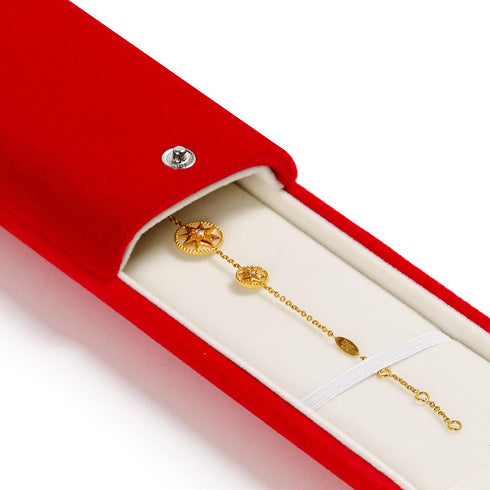 Oirlv Red Jewelry Gift Box Necklace/Long Chain Storage Boxes...