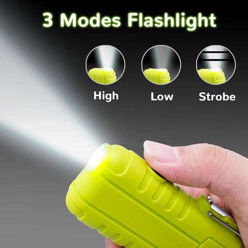 Waterproof Lighter Outdoor Flexible Neck Windproof USB Rechargeable Plasma Lighter Flashlight Flameless Electric Arc Lighter for Candle Camping Hi...