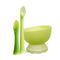 Olababy 3 Piece Parent Led and Baby Led Weaning First Feeding Set, Includes Training Spoon, Feeding Spoon and Steambowl...