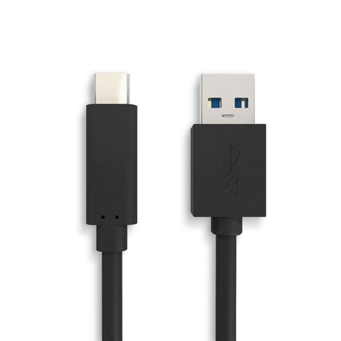 USB3.2 Gen2x1 A to C Cable, USB C Cable, USB-A to USB-C, 10Gbps High Speed Data Transfer, USB Charging Cable. Black, 2 meters...