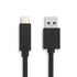 USB3.2 Gen2x1 A to C Cable, USB C Cable, USB-A to USB-C, 10Gbps High Speed Data Transfer, USB Charging Cable. Black, 2 meters...
