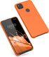kwmobile Case Compatible with Google Pixel 4a Case - TPU Silicone Phone Cover with Soft Finish - Fruity Orange...