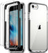 COOLQO Compatible for iPhone SE/8/7 Case with Screen Protectors, Military Grade Drop Protection, Dual Layer Design Non-Yellowing Heavy Duty Protec...