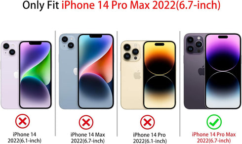 Compatible for iPhone 14 Pro Max Case Cute Cool Dragon Black Design for Girls Women Soft TPU Shockproof Protective Girly for iPhone 14 Pro Max-Dra...