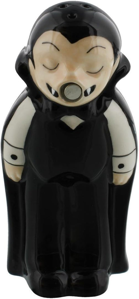 Pacific Giftware Vampire Love at First Bite Magnetic Kissing Ceramic Salt and Pepper Shakers Set...