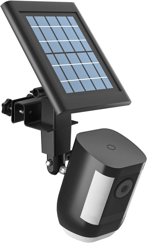 HOLACA 2-in-1 Weatherproof Gutter Mount for Stick Up Cam/Pro Solar Panel, Spotlight Cam Pro Battery and Stick Up Cam Plus Battery Outdoor Mount Ac...