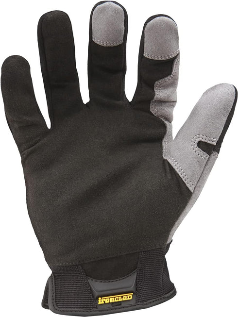 Ironclad mens Work Gloves, Grey, Small Pack of 1 US...