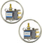 2Pcs Universal Fridge Freezer Refrigerator Thermostat WPF24-L Temperature Control 250V/5(4) A 125V/8(6) A - (Type: 2Pin/Fixed in The Middle)......