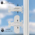 Sliding Door Child Lock,4Pack Sliding Glass Door Child Safety Lock,Window Child Safety Locks,Sliding Door Lock for Child Safety...