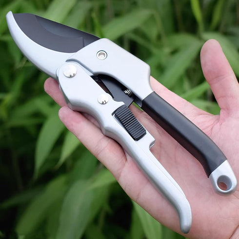 Garden Pruning Shears, Handheld Coated Stainless Steel Blades Scissors Garden Tool, for Cutting Rose, Floral, Tree, Hedge, Garden Clippers for Pla...