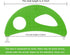 (Upgraded Version) Green Crescent Tool Compatible for Jack Lalanne Power Juicer CL003AP E1188 E1189 MT1000 Power Juicer Replacement Parts...