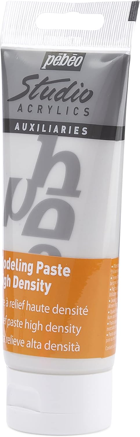Pebeo Studio Acrylics Auxiliaries 100ml High Density Modelling Paste...