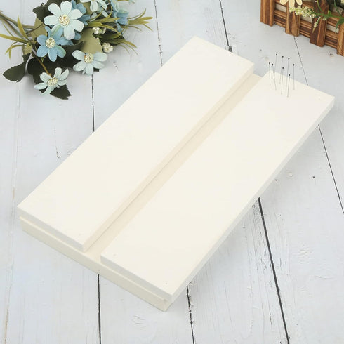 Adjustable Labs Insect Pinning Spreading Board with Wings Pressing Paper, 11.8' * 6.7' * 1.3’ EVA Foam, Bug Boards Butterfly Mounting Specimen Spr...