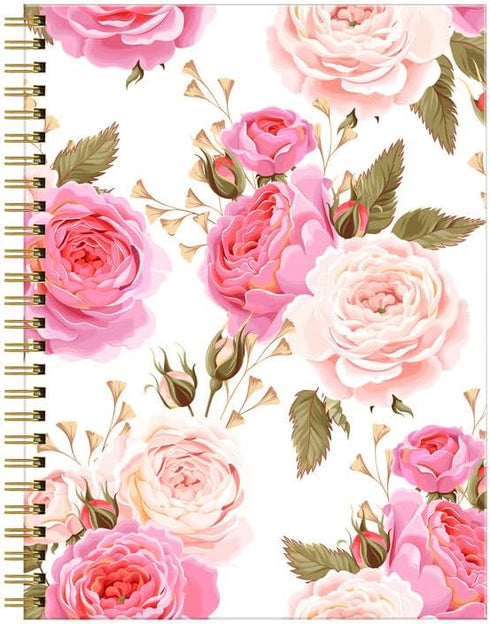 Spiral Journal Notebook for Women,A5 College Ruled Notebooks 6"x 8.4", 120 Pages Lined Journal with Premium Thick Paper,Perfect for School Office ...
