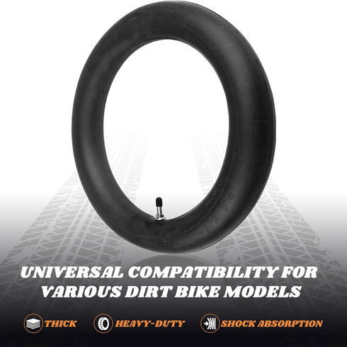 AR-PRO 2.50/2.75-10 Dirt Bike Replacement Inner Tubes Heavy Duty | Compatible with Honda Crf50 /Xr50, Razor MX650 / MX500, Suzuki DRZ70 / JR50, Ya...
