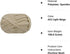 T-Shirt Yarn Knitting Yarn Fabric Crochet Cloth for Summer Hand DIY Bag Blanket Cushion Crocheting Projects 100g (#22 Light Beige)......