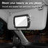 Car Sun Visor Mirror, Bling Reinestone Crystal Visor Makeup Vanity Cosmetic Mirror Clip for Women Girls, Automotive Mirror Light Sun Shading Unive...