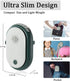 Portable Hanging Neck Fan Wearable Personal Fan Battery Operated USB Rechargeable 3 Speed Mini Handheld Cooling Necklace Fan for Women Eyelash Cam...