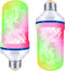 LED Flame Effect Fire Light Bulbs (2 Pack), Flame Christmas Decor 4 Modes Flickering Fire Simulated Lamps, E26 Base Energy Efficient LED Bulb for ...