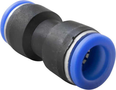 Pneumatic Push to Connect Fitting Straight Union 10mm Tube OD x 10mm Tube OD, Pack of 10...