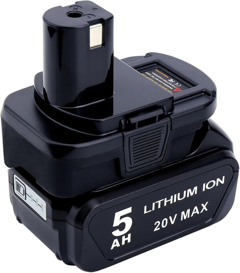 Lasica Adapter Compatible with DeWalt 20V Battery & Compatible with Milwaukee M18 Battery to Replacement for Ryobi 18-Volt ONE+ Cordless Tool Batt...