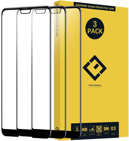 CENTAURUS Screen Protector Replacement for Huawei P20 Pro-(2 Pack) 5D Curved Full Glue Adhesive Ultra-Thin Anti-Scratch Full Coverage Tempered Gla...