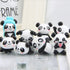 panda cake topper set cute panda figures Cute Panda Characters Toys Mini Figure Collection Playset for panda theme party supplies?13pcs?...