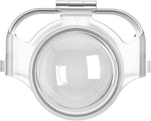 LICHIFIT Transparent Lens Cover Detachable Camera Lens Protector Case Lens Cap for Insta360 X3 Panoramic Camera...