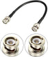 uxcell RG58 Coaxial Cable with BNC Male to BNC Male Connectors 50 Ohm 8 Inch...