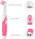 SOARING Electric Cleaning Brush, Electric Grout Brush with 4 in 1 Multiple Brush Heads, Household Cordless Motorized Brush for Grout Corner Bathro...