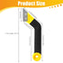 Grout Remover Tile Grout Saw Angled Grout Scraping Rake Tool with 3 Pieces Extra Replacement Accessories for Tile Cleaning...