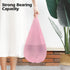 2-4 Gallon Portable Trash Bags,60 Counts Thicken portable Small Garbage Bags for Office, Kitchen,Bedroom Trash Can,Strong Trash Bags?Pink?...