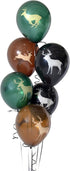 Havercamp Next Camo Party Bucks Latex Balloons | 6 Count | Great for Hunter Themed Party, Camouflage Motif, Birthday Event, Graduation Party, Fath...