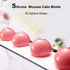 OCPO Kitchen Truffle Silicone Mold for Baking Mousse Cake French Dessert Pastry Chocolate Pudding Cupcake, Non-Stick & Easy Release, Truffle Ball ...