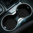 8Pcs 2 in 1 Car Rear Seat Hook and Coaster Combination,Car Coasters,Hook Bracket Stronger Load Bearing Capacity Hexagon Embossed Design Coaster No...