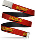 Buckle-Down Men's Web Belt The Big Bang Theory, Multicolor, 1.25" Wide-Fits up to 42" Pant Size...