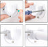 Closet Rod Bracket 6 Pack Stainless Steel Closet Rod Holders with Screws, Heavy Duty Closet Rod End Support for Wardrobe Curtain Shower, White U-S...