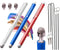 The Friendly Swede Set of 3 Fiber Tip Stylus Pens for Touch Screens, Stylus Pen for iPad, iPad Pen, iPad Stylus - Retail Packaging - Incl. 6 Lanya...